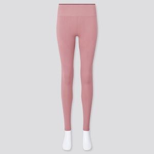 AIRISM SEAMLESS HIGH RISE SUPPORT PINK leggings- small